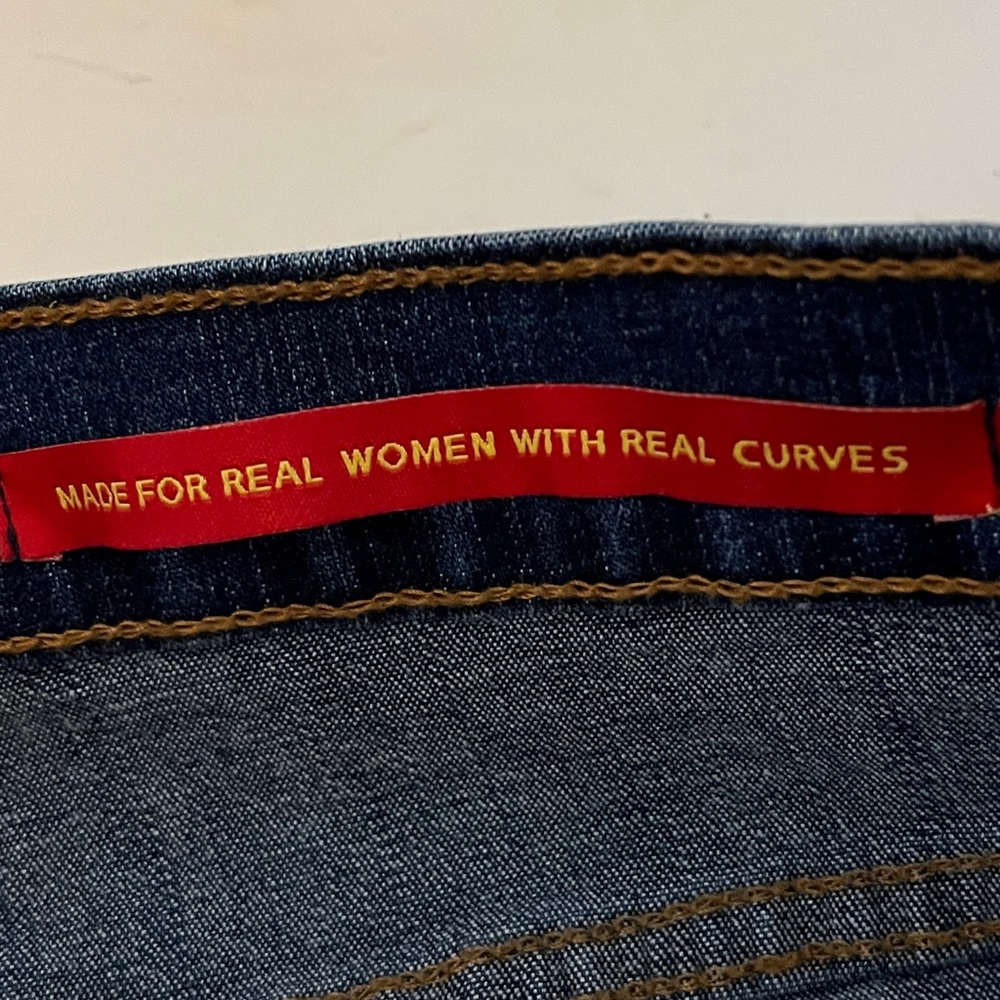 NYDJ Dark Blue Flare Jeans Wide Leg - Picture 11 of 14
